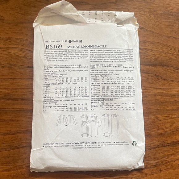 6 L/XL Uncut Sewing Patterns Women FF Lot - Picture 13 of 13